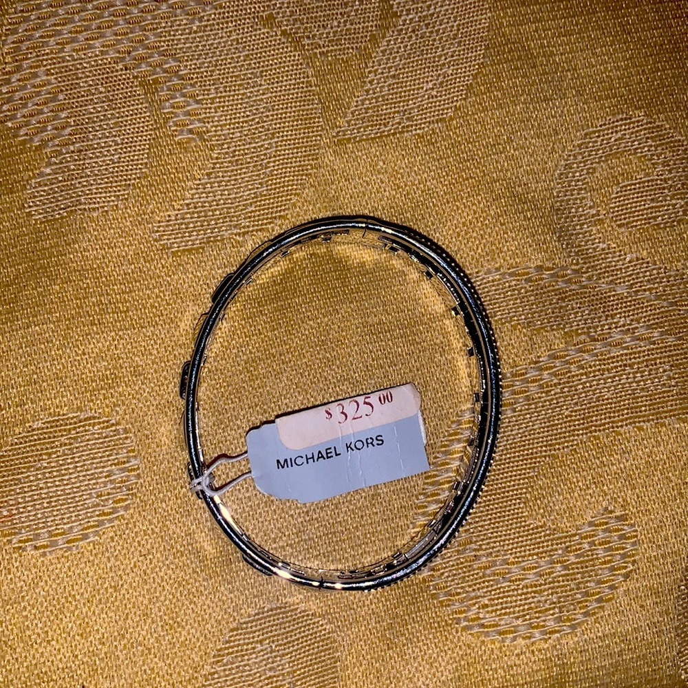 Michael Kors double bracelet (silver)